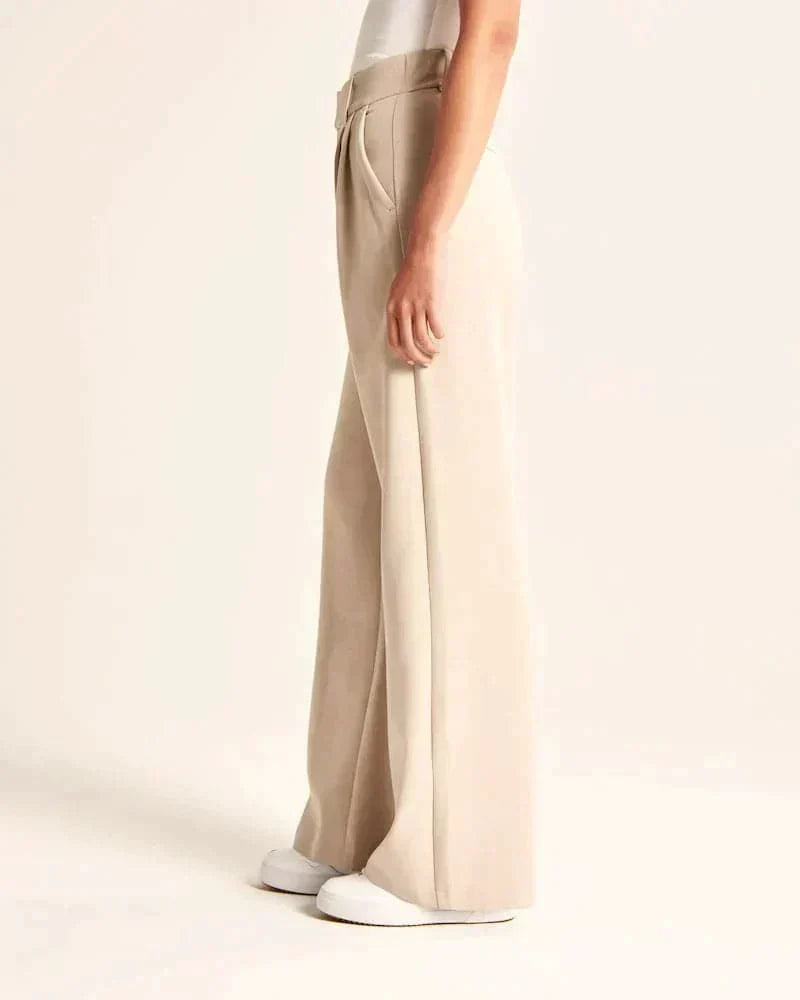 Women's High-Rise Wide Leg Casual Pants — TOPNEWPLACE (view 4)
