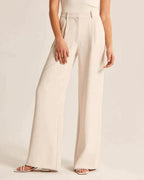Women's High-Rise Wide Leg Casual Pants — TOPNEWPLACE (view 3)