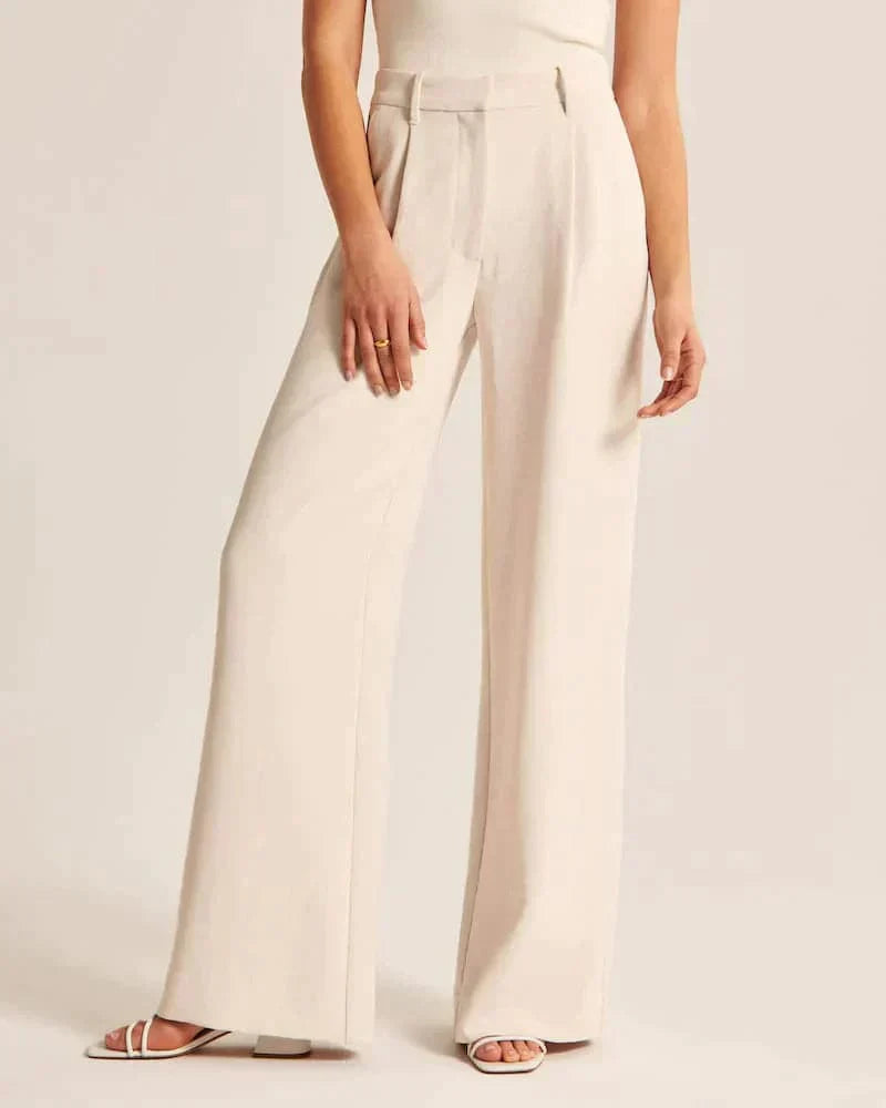 Women's High-Rise Wide Leg Casual Pants — TOPNEWPLACE (view 3)