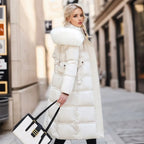 Lucia | Designer Winter Parka with Fur Hood