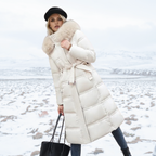Lucia | Designer Winter Parka with Fur Hood