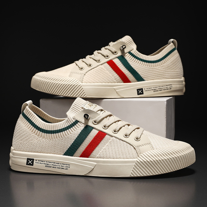 Rasmus | Men’s Knit Lace-Up Sneakers