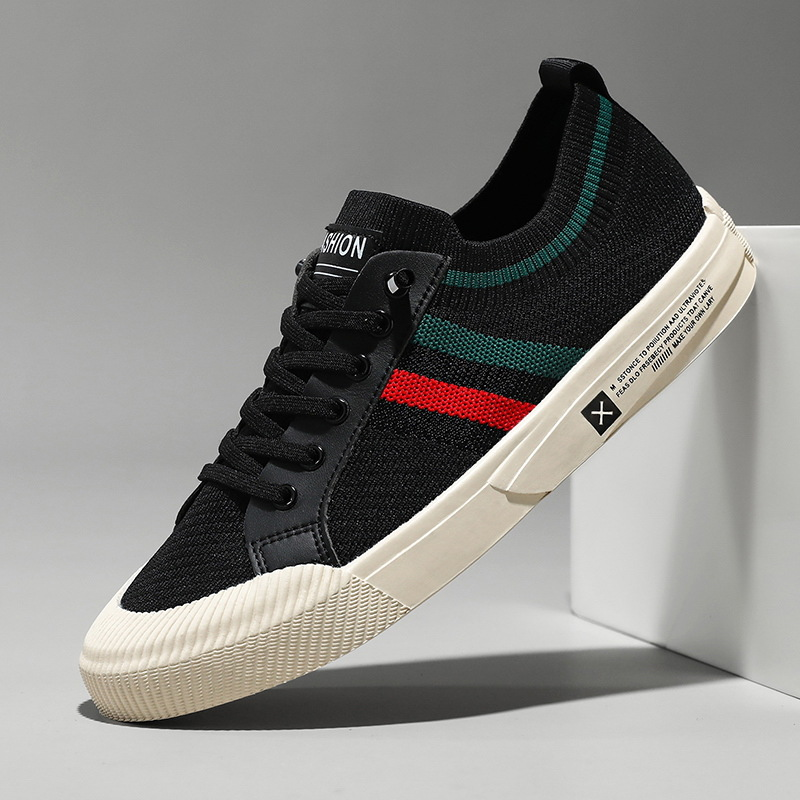 Rasmus | Men’s Knit Lace-Up Sneakers