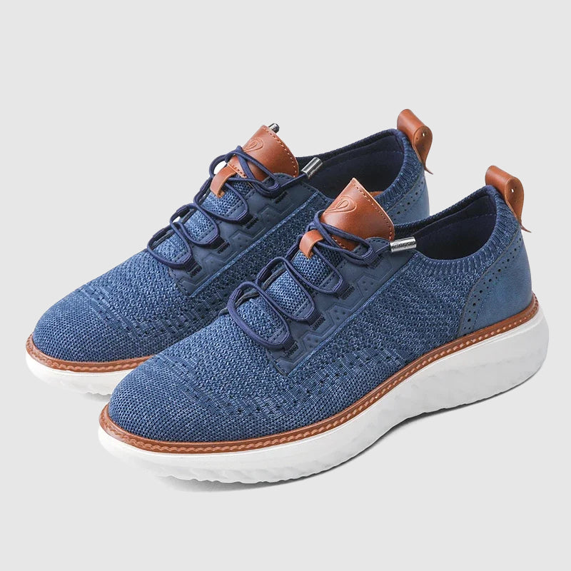Tobias | Men’s Knit Style Lace-Up Sneakers