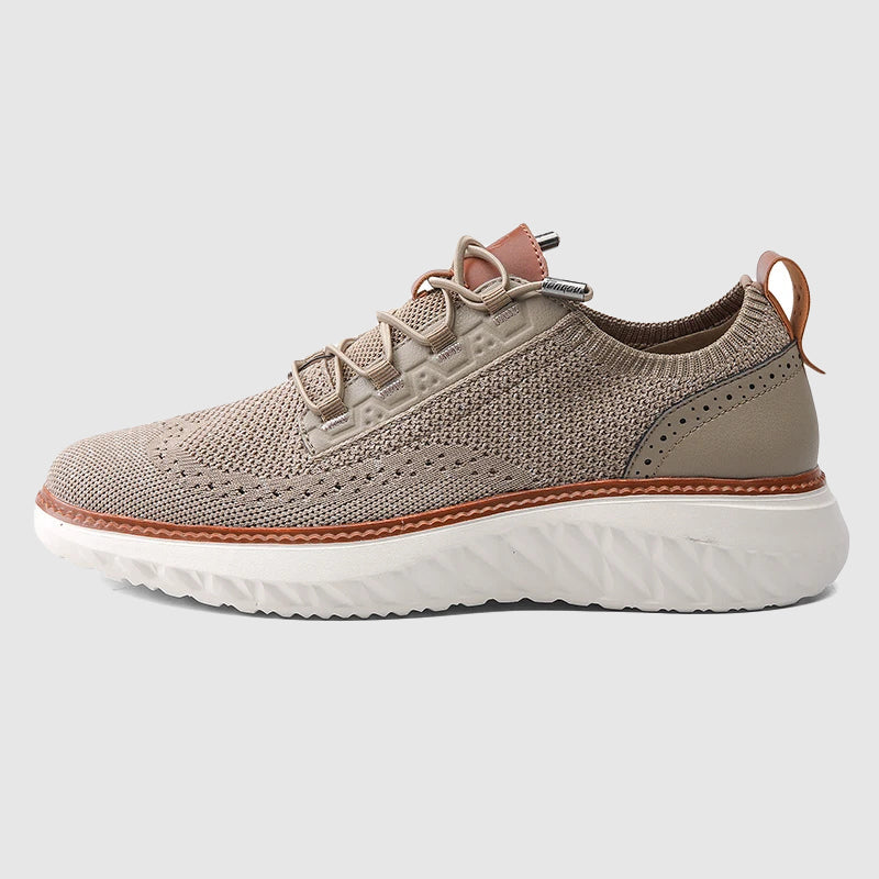 Tobias | Men’s Knit Style Lace-Up Sneakers
