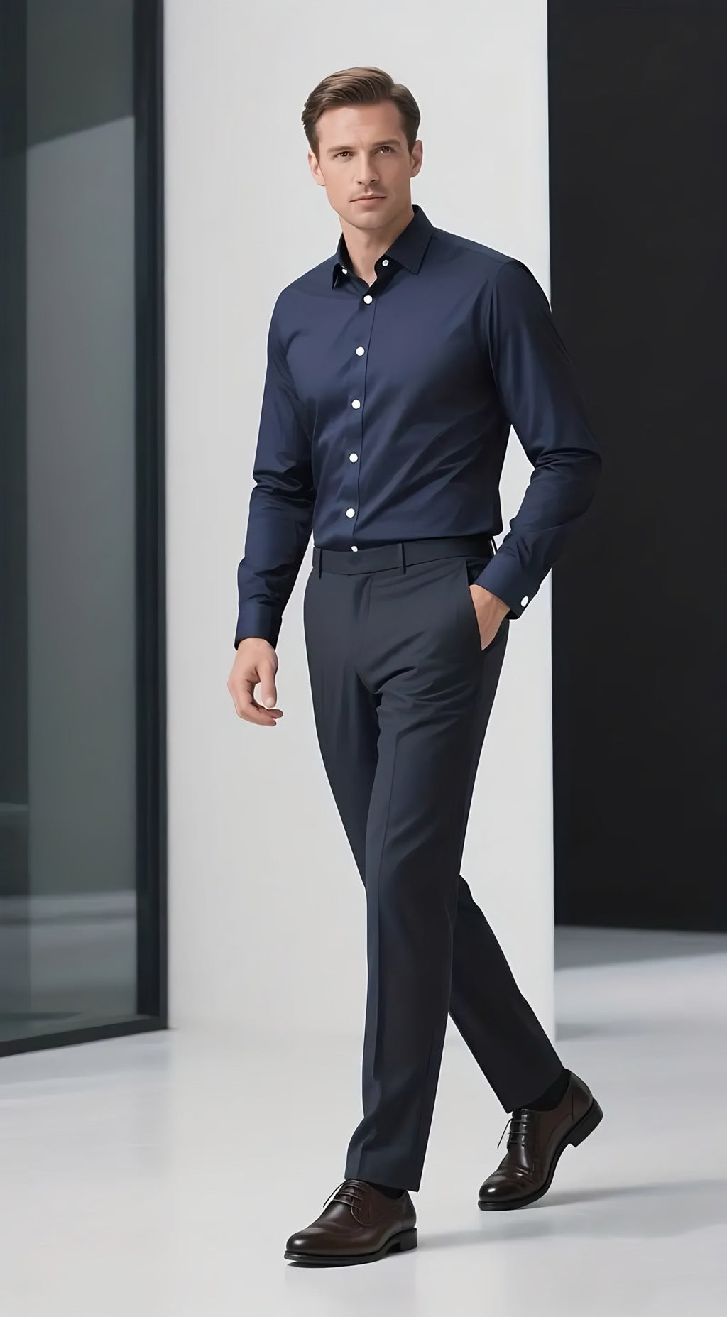 Men's Formal Slim Fit Shirt — view 4