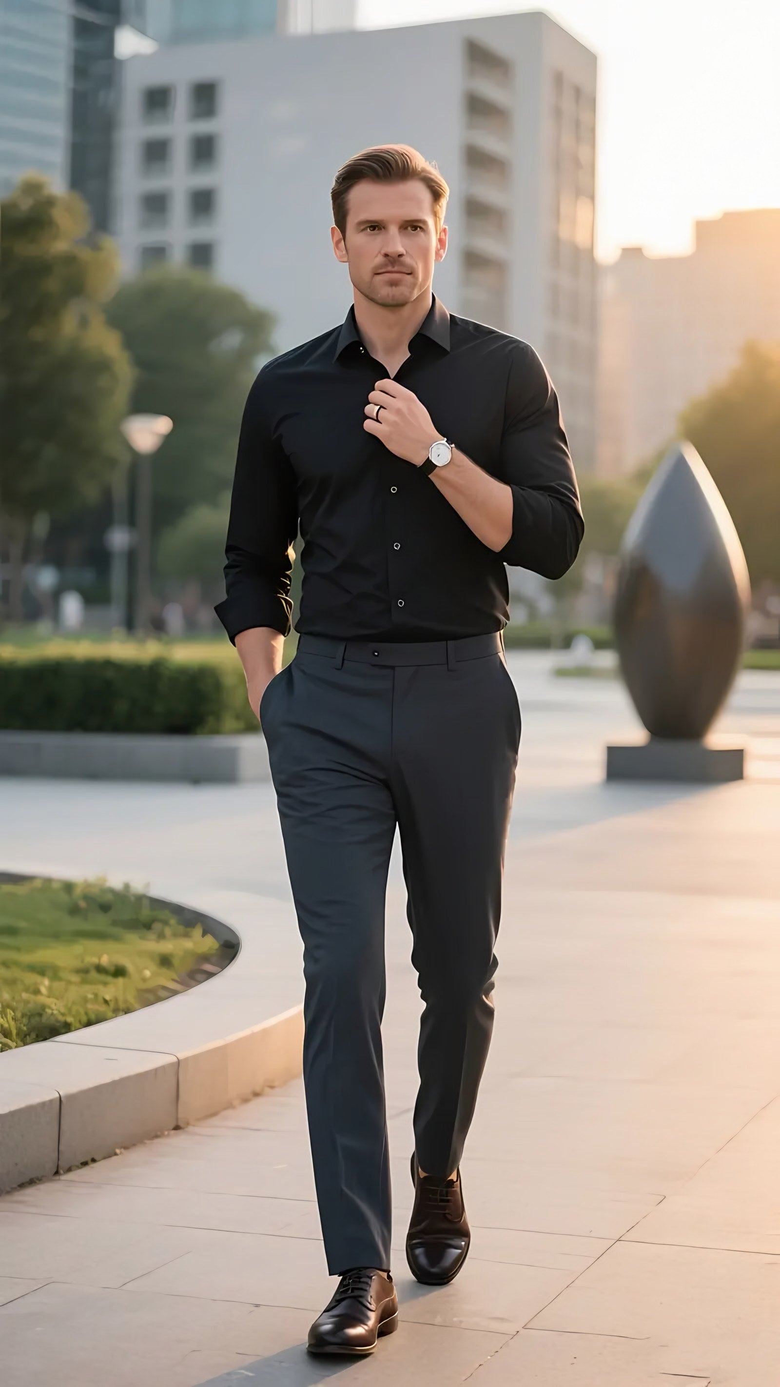 Men's Formal Slim Fit Shirt — view 6