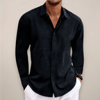 Men's Long Sleeve Button-Up Shirt — view 2