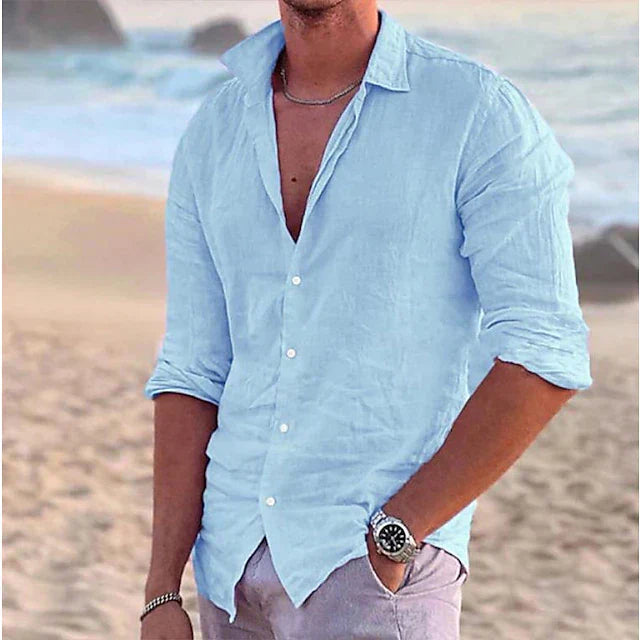 Eberhard | Men’s Long Sleeve Summer Shirt