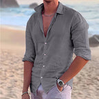 Men's Long Sleeve Summer Shirt — view 9