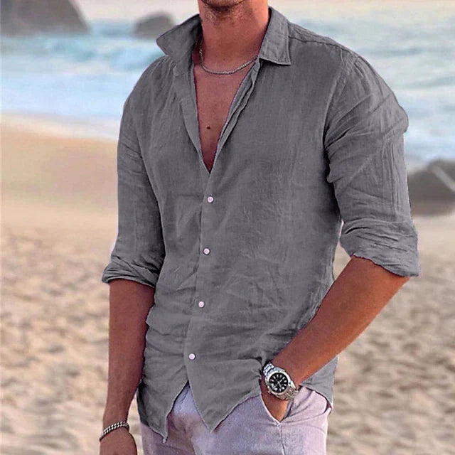 Eberhard | Men’s Long Sleeve Summer Shirt