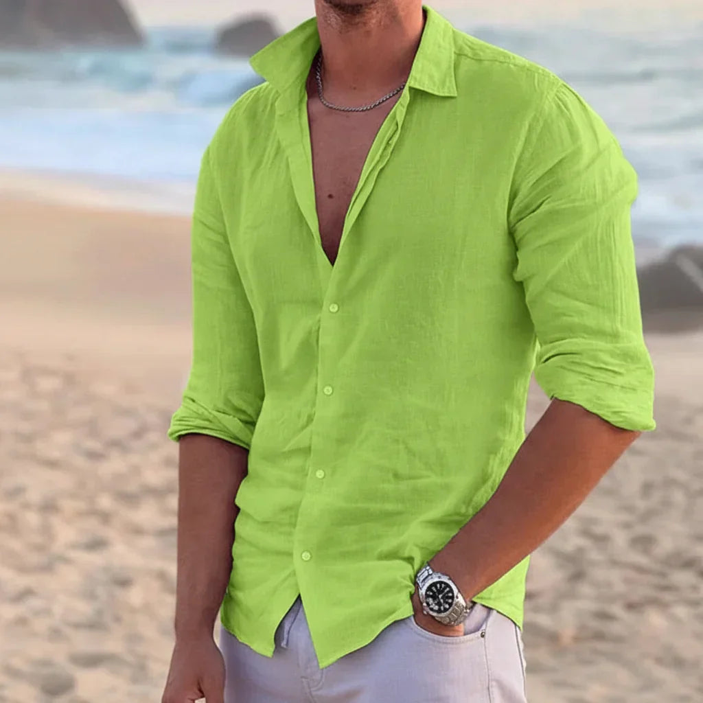 Eberhard | Men’s Long Sleeve Summer Shirt