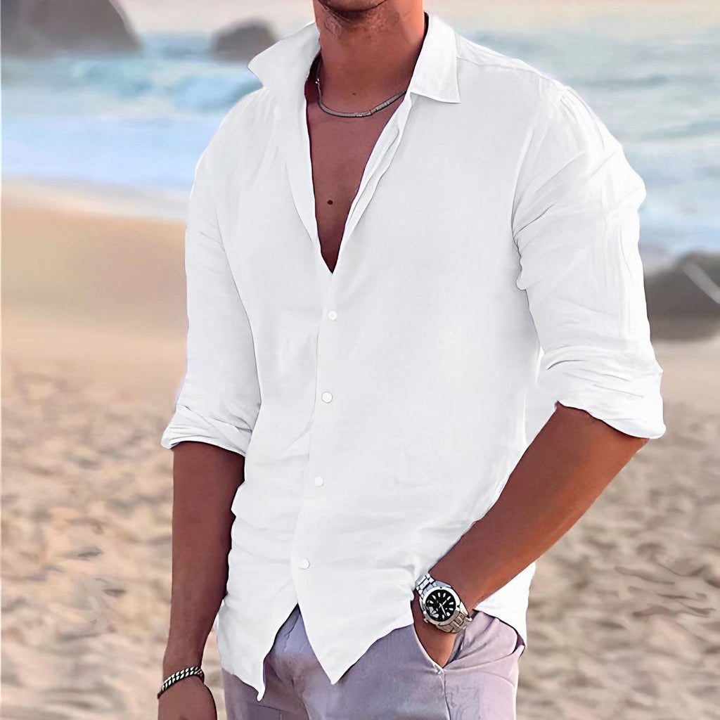 Men's Long Sleeve Summer Shirt — view 7