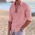 Men's Long Sleeve Summer Shirt — view 1