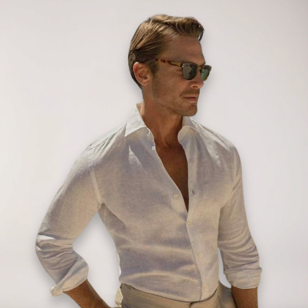 Men's Tailored Button-Up Shirt — view 1