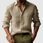 Men's Long Sleeve Button-Up Shirt — view 7