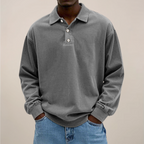 Declan | Men’s Long Sleeve Polo Shirt