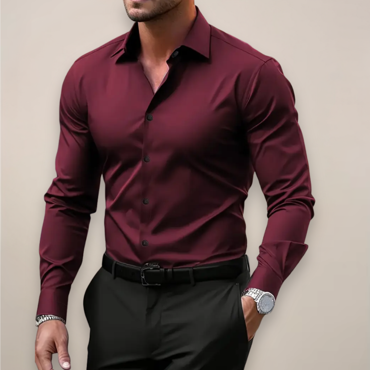 Lennart | Men’s Long Sleeve Shirt