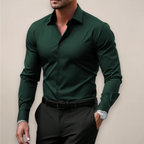 Hugo | Men's Shirt with Button-Down Collar and Long Sleeves