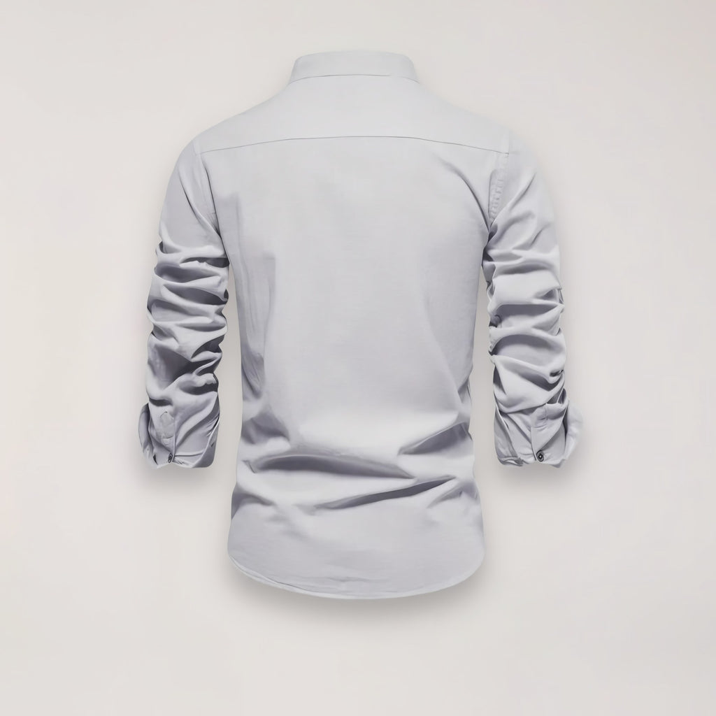 Men's Stand Collar Shirt — view 10