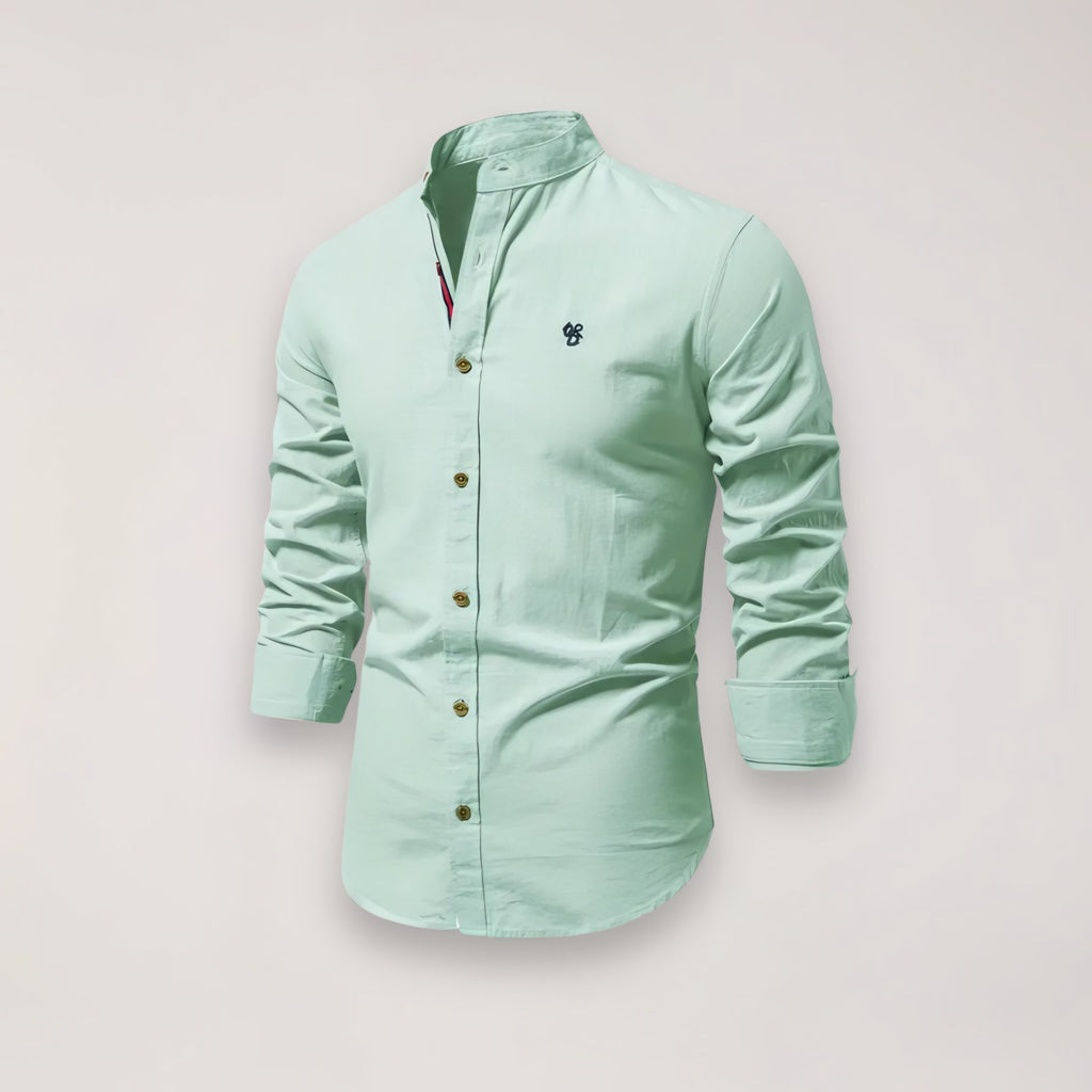 Men's Stand Collar Shirt — view 3