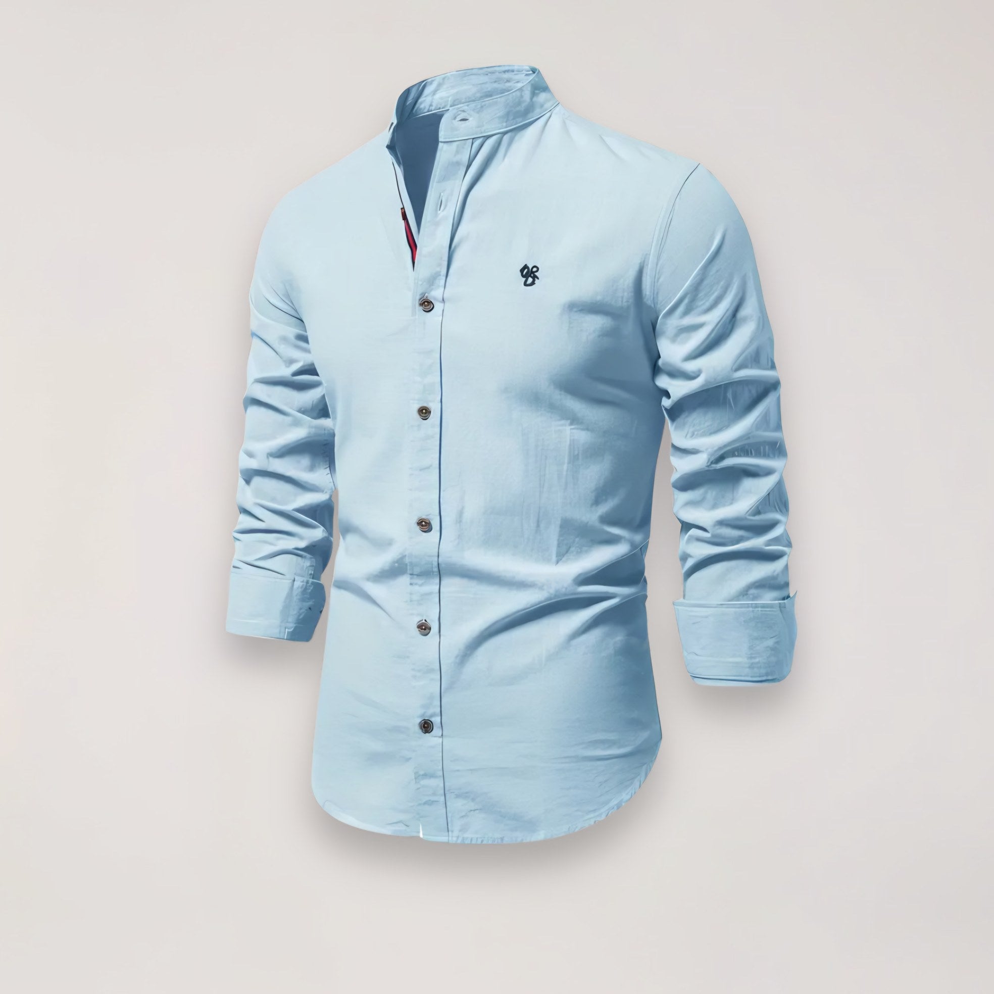Men's Stand Collar Shirt — view 11