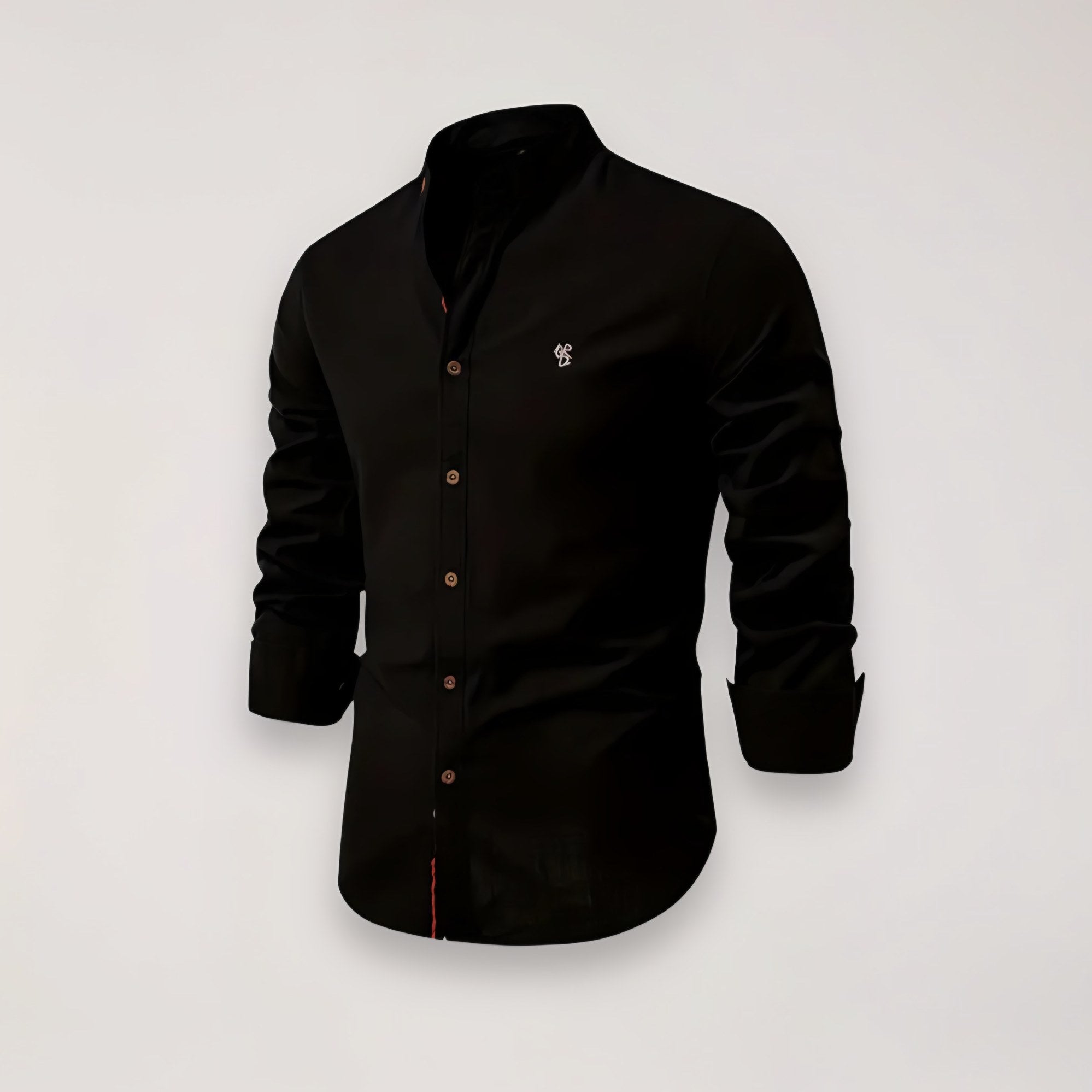 Men's Stand Collar Shirt — view 13