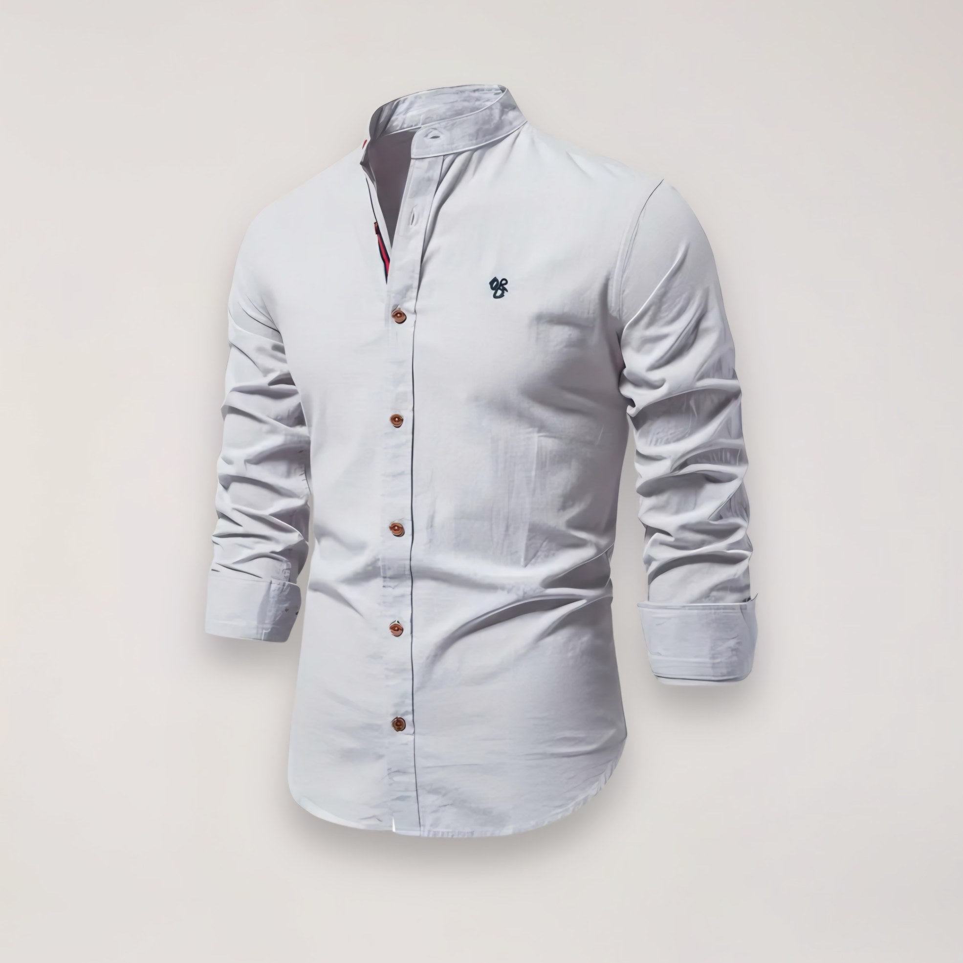 Men's Stand Collar Shirt — view 9