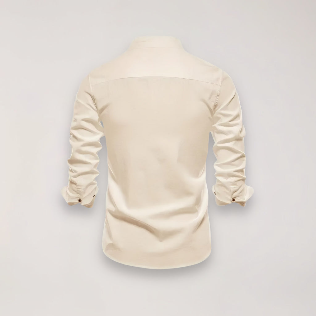 Men's Stand Collar Shirt — view 6