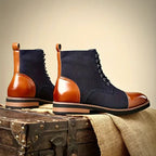 Damian | Men’s Two-Tone Hybrid Dress Boots