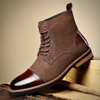 Damian | Men’s Two-Tone Hybrid Dress Boots