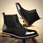 Damian | Men’s Two-Tone Hybrid Dress Boots