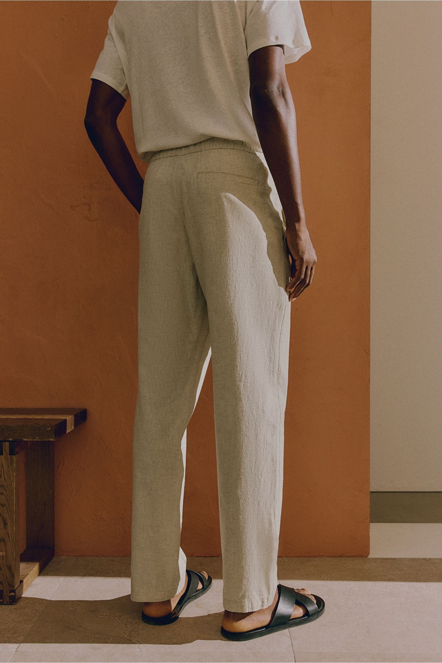 Finley | Men’s Flat-Front Drawstring Trousers