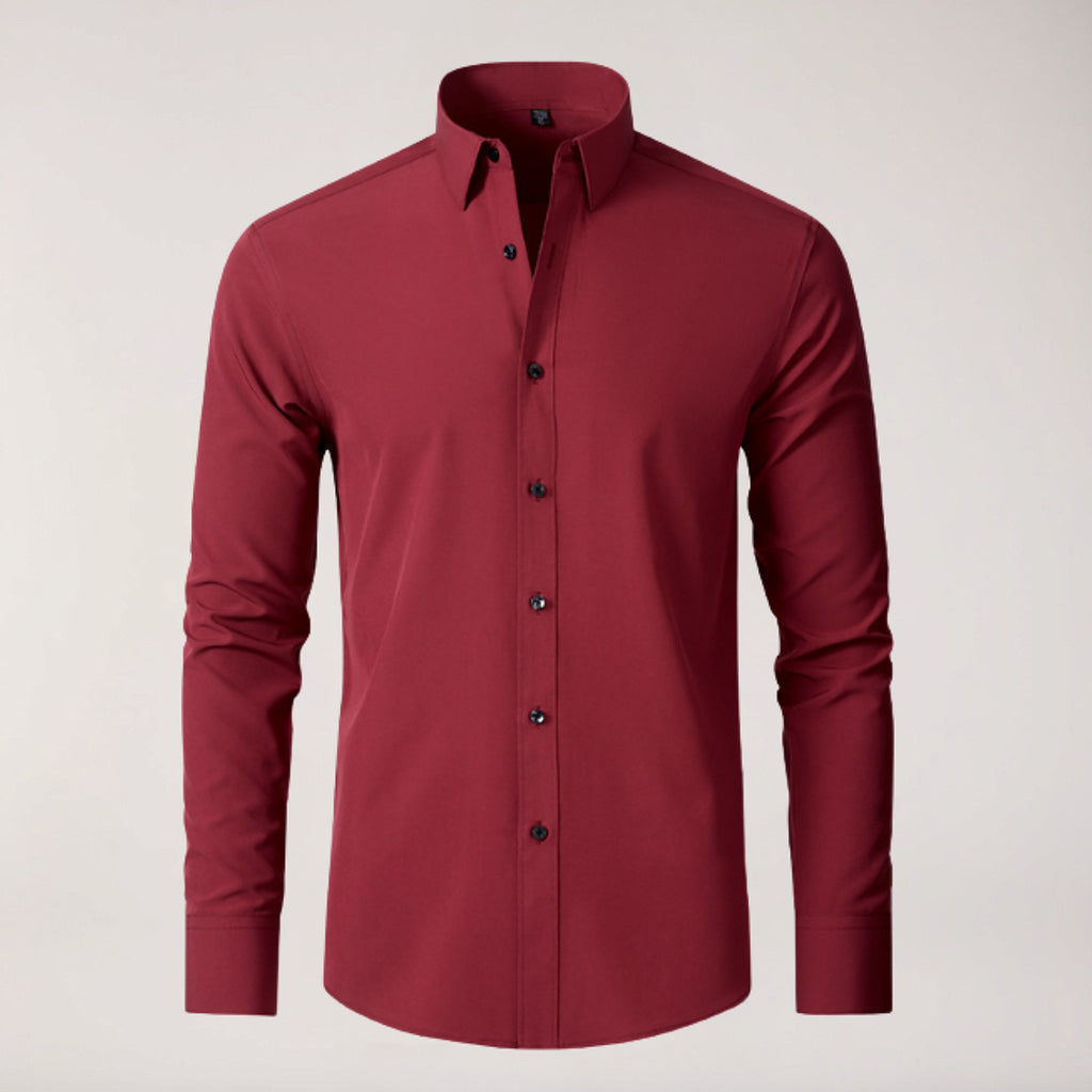 Men's Long Sleeve Button-Up Shirt — view 8