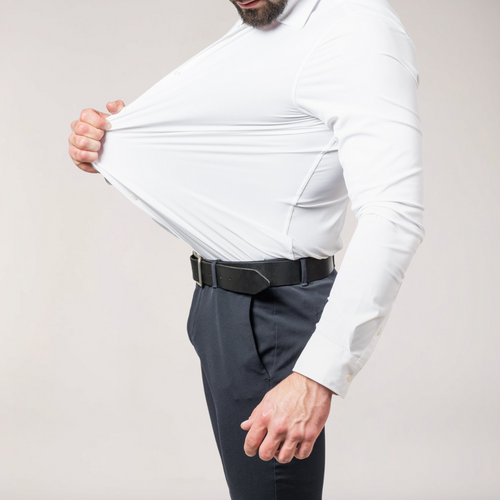 Caius | Men’s Long Sleeve Button-Up Shirt — view 2