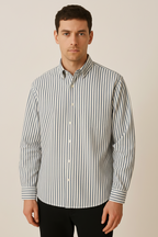 Stavros | Men’s Striped Long Sleeve Shirt