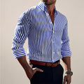 Men's Long Sleeve Striped Shirt — view 1