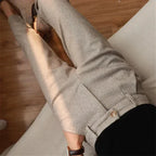 Nathan | Men’s Tailored Pleated Casual Trousers