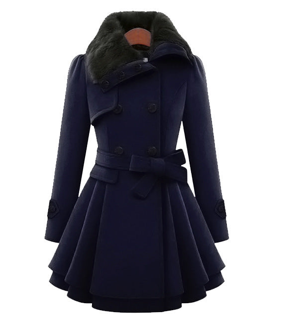 Claudia | Vintage Flair Trench Coat — view 5