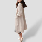 Cashmere Cardigan For Women with long open front — view 2