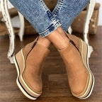 Valeria | Women’s Ankle Wedge Slip On Boots