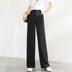 Gabrielle | Women’s High-Rise Drape Trousers — TOPNEWPLACE (view 2)