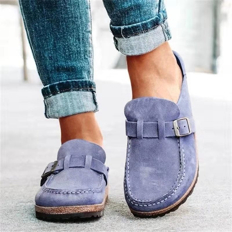 Ginevra | Women’s Open Heel Buckle Strap Sandals — TOPNEWPLACE (view 5)