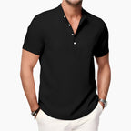 Men's Short Sleeve Henley Shirt — view 7