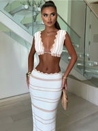 Women's Crochet Sleeveless Maxi Dress — view 1