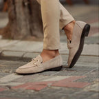 Gunnar | Men's Suede Loafers with Horsebit