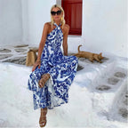 Women's Halter Neck Maxi Dress — view 2