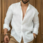 Leopold | Men's Linen Button-Down Shirt