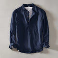 Men's Long Sleeve Henley Shirt — view 1