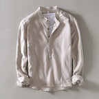 Nevio | Men’s Long Sleeve Henley Shirt